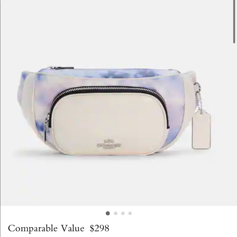 Coach tie dye hip pack